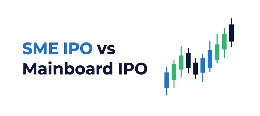 mainboard ipo vs sme ipo