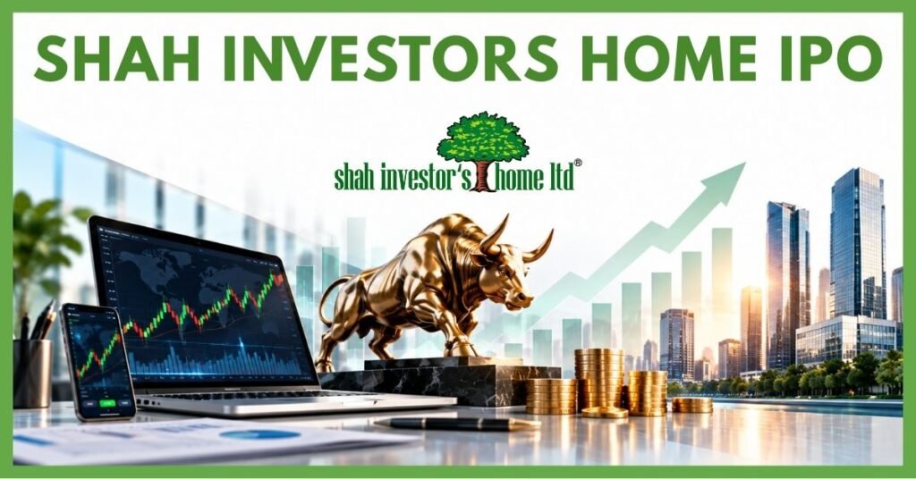 Shah Investor's Home IPO peer comparison SMC Global Share India Arihant Capital Markets brokerage P/E EPS RoNW NAV revenue table FY2026