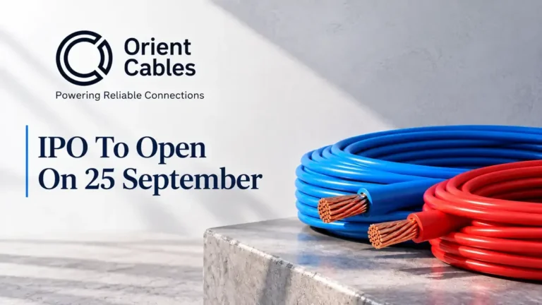 Orient Cables IPO 2026 price band ₹258-272 issue size ₹552 crore GMP ₹34 allotment September 30 listing October 5 NSE BSE