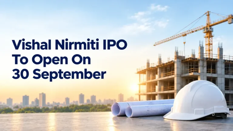 Vishal Nirmiti IPO price band ₹208 to ₹220 and lot size 68 shares details