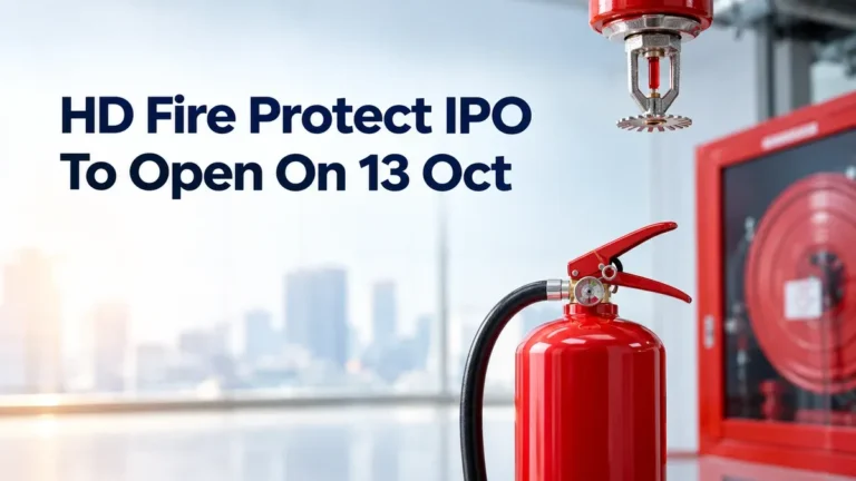 HD Fire Protect IPO October 13 2026 fire safety manufacturer OFS 2 crore shares BSE NSE listing